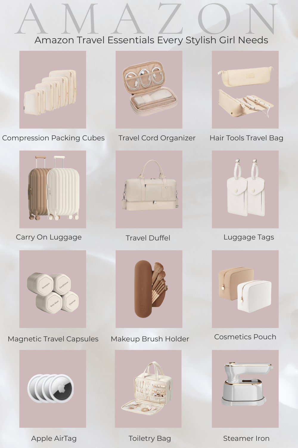 Amazon Travel Essentials Every Stylish Girl Needs