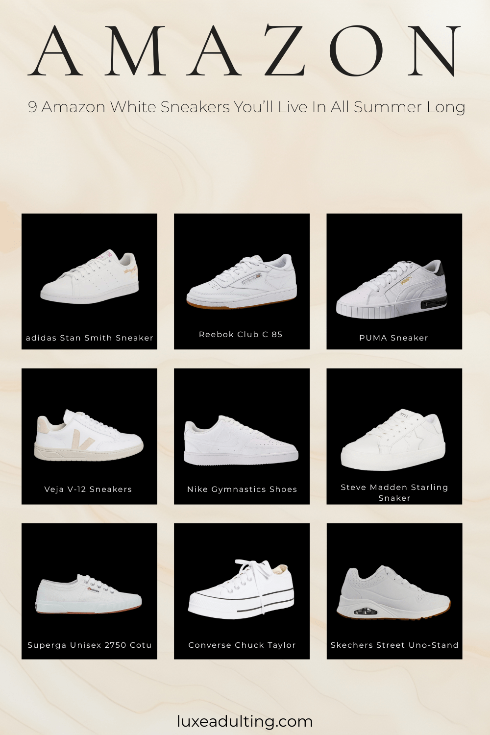 9 Amazon White Sneakers You’ll Live In All Summer&nbsp;Long