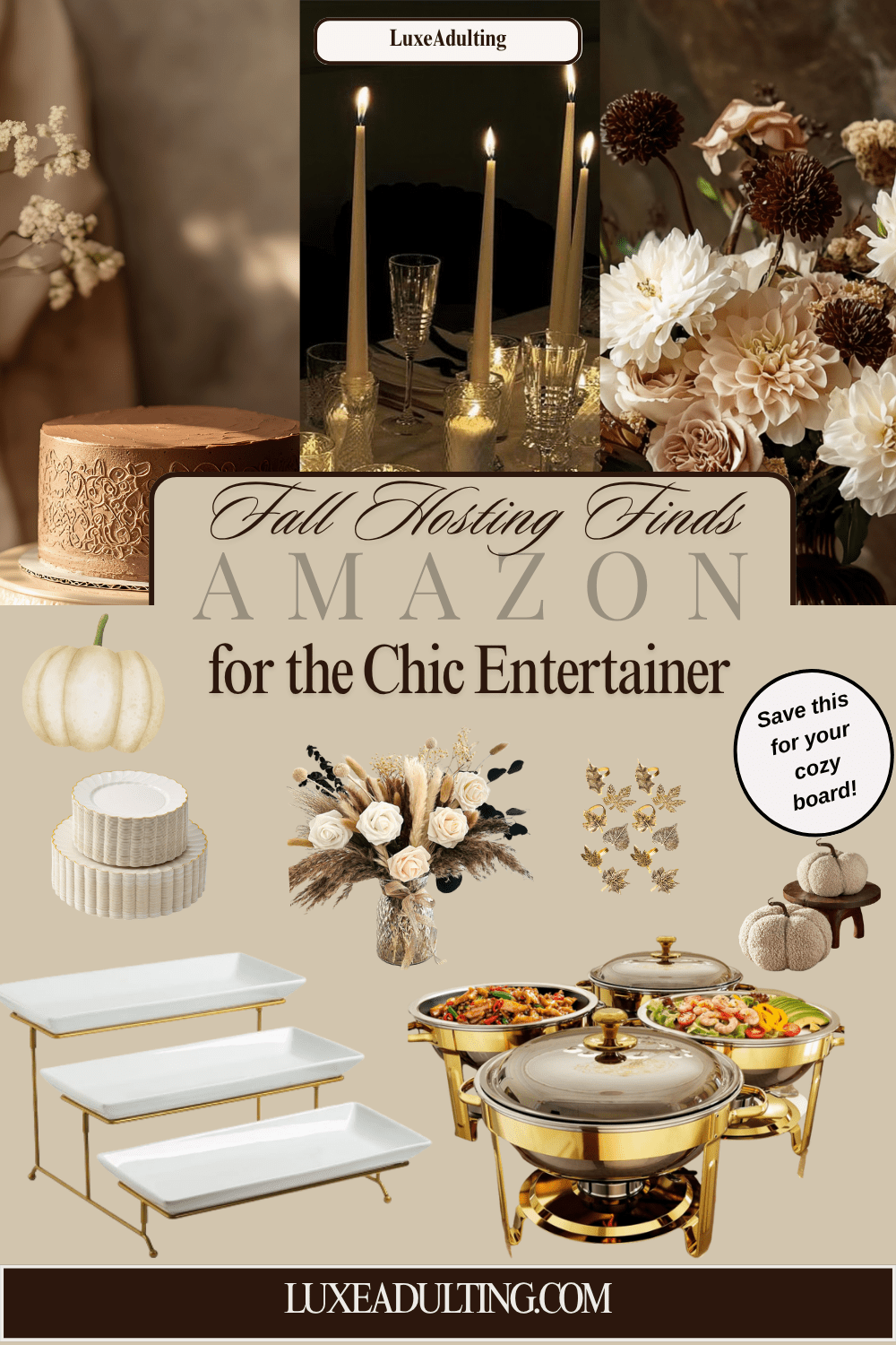 Fall Hosting Finds for the Chic&nbsp;Entertainer