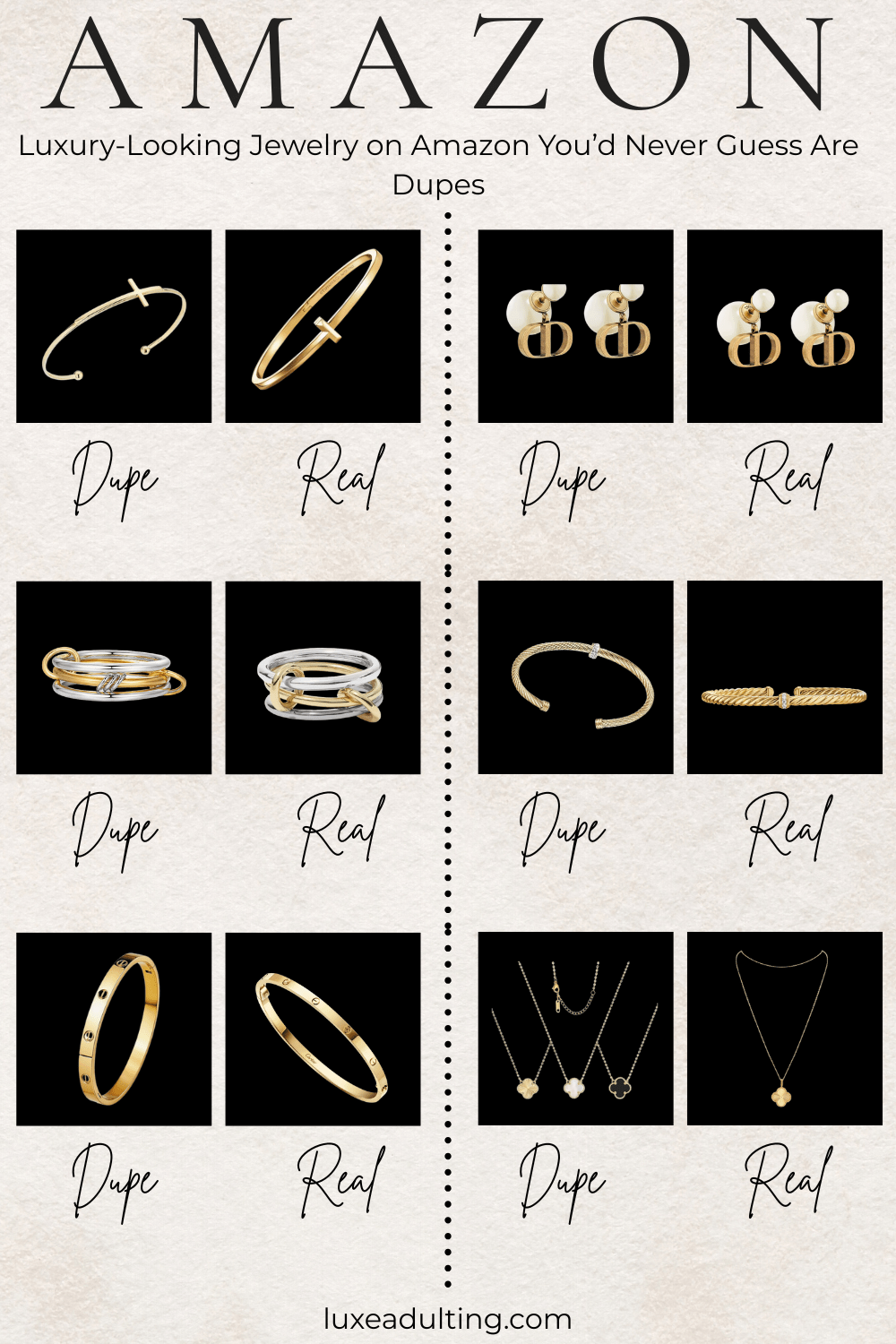 Luxury-Looking Jewelry on Amazon You’d Never Guess Are&nbsp;Dupes