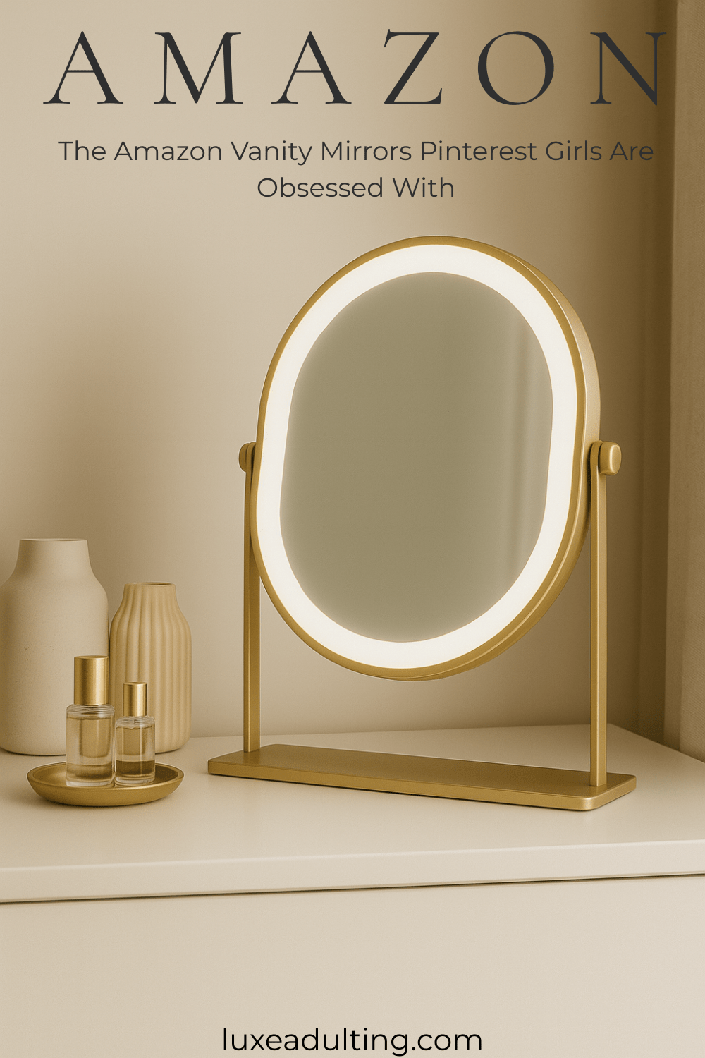 The Amazon Vanity Mirrors Pinterest Girls Are Obsessed&nbsp;With