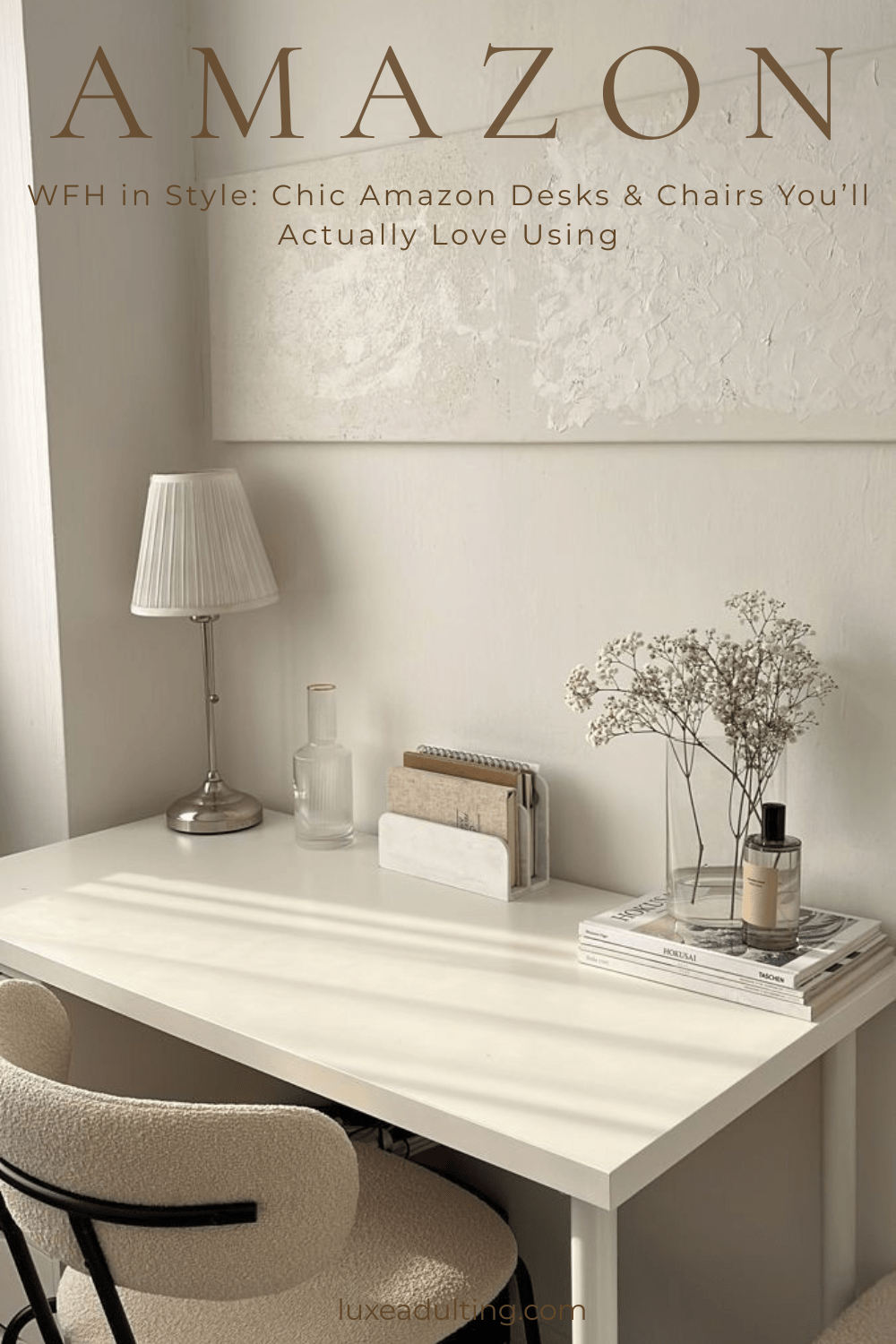 WFH in Style: Chic Amazon Desks & Chairs You’ll Actually Love&nbsp;Using