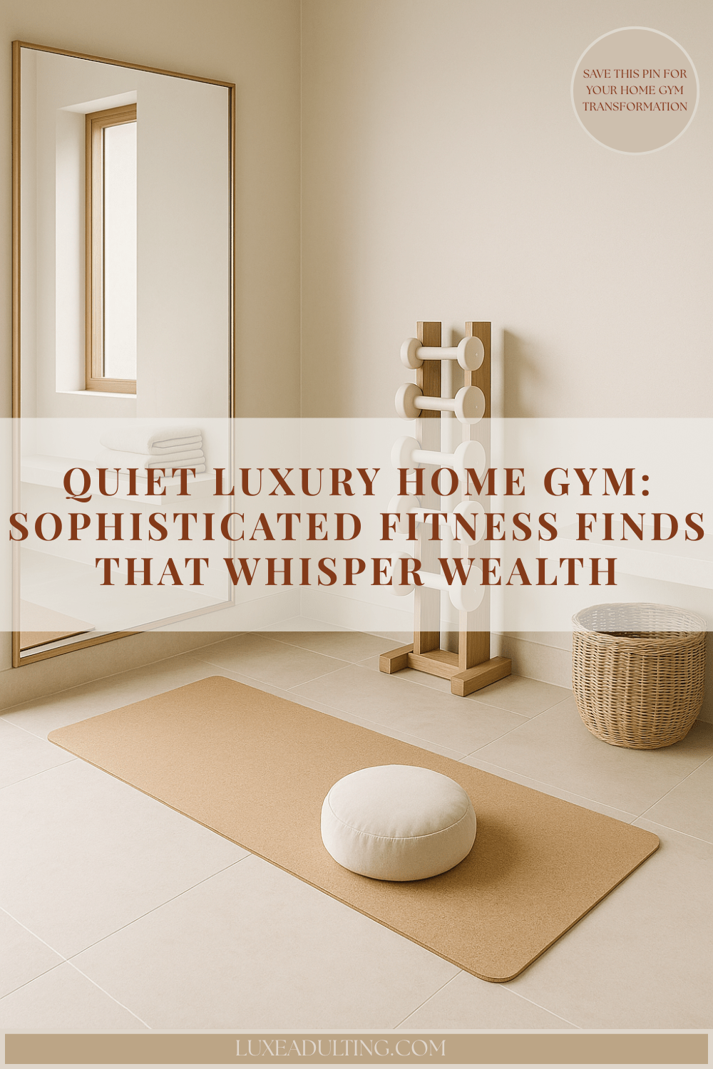 Quiet Luxury Home Gym: Sophisticated Fitness Finds That Whisper&nbsp;Wealth