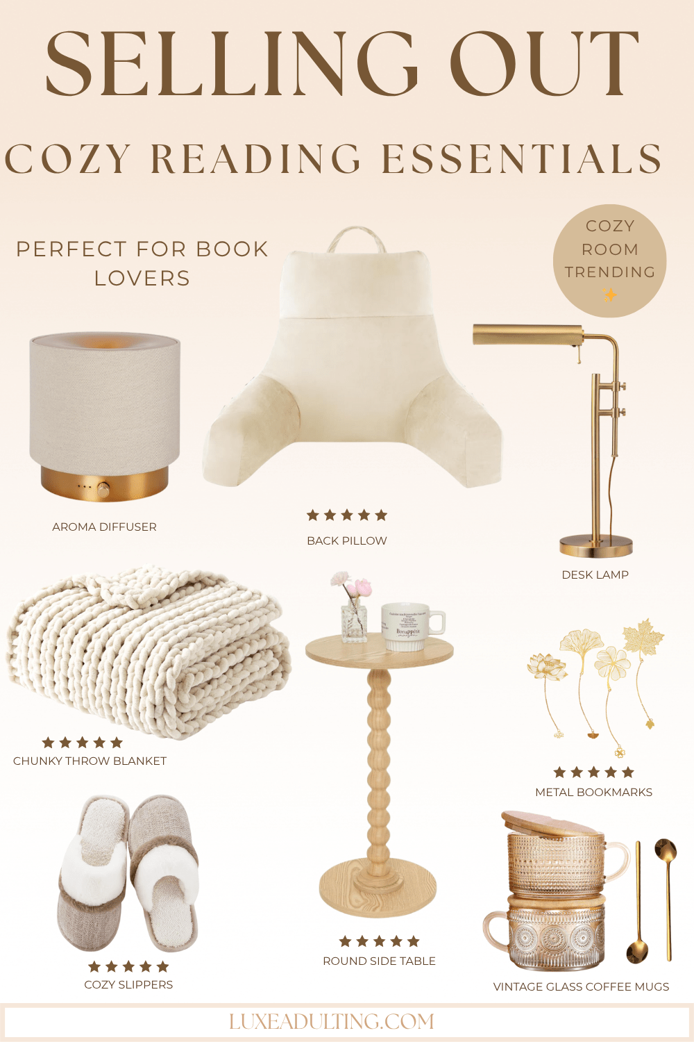 SELLING OUT Cozy Reading&nbsp;Essentials